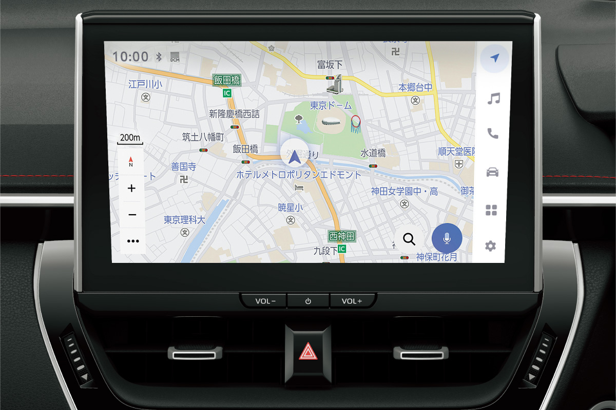 カローラスポーツ　純正　ディスプレイオーディオ　9インチ カローラ スポーツ | 特長 | トヨタカローラ福島株式会社