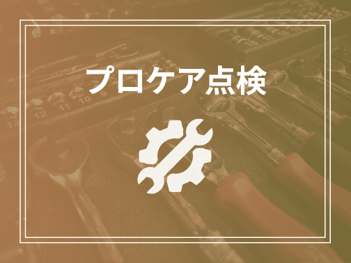 プロケア点検（乗用車）
