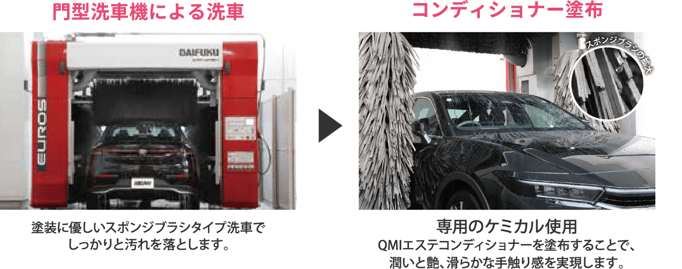 QMIエステ門型洗車